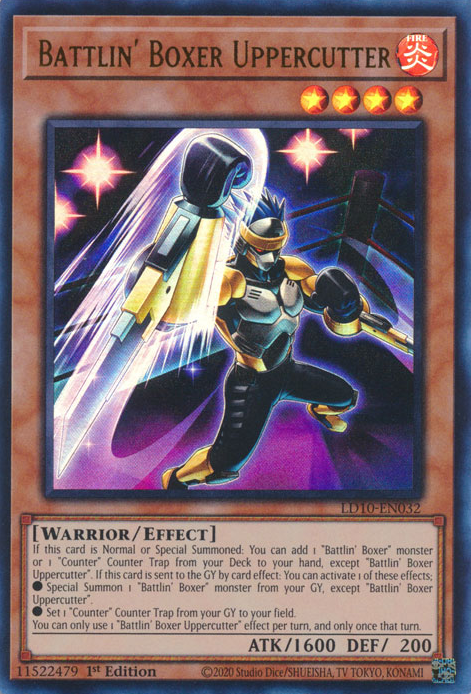 Battlin' Boxer Uppercutter, Legendary Duelists: Soulburning Volcano · LD10-EN032