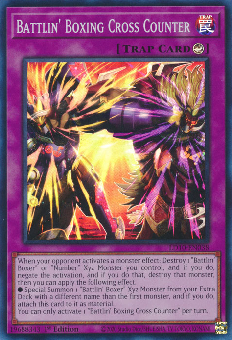 Battlin' Boxing Cross Counter, Legendary Duelists: Soulburning Volcano · LD10-EN038