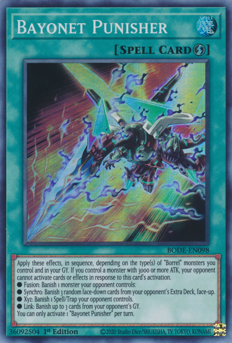 Bayonet Punisher, Burst of Destiny · BODE-EN098