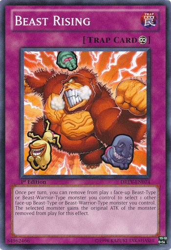 Beast Rising, Duelist Revolution Sneak Peek Participation Card · DREV-EN074