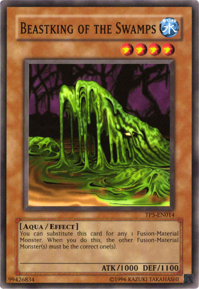 Beastking of the Swamps, Tournament Pack 5 · TP5-EN014