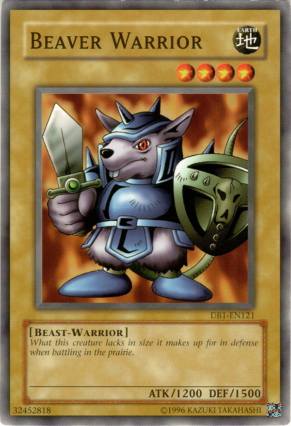 Beaver Warrior, Dark Beginning 1 · DB1-EN121