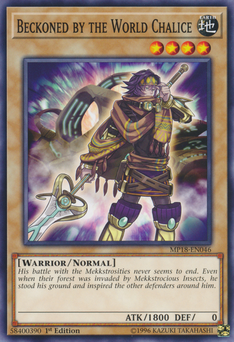 Beckoned by the World Chalice, 2018 Mega-Tin Mega Pack · MP18-EN046