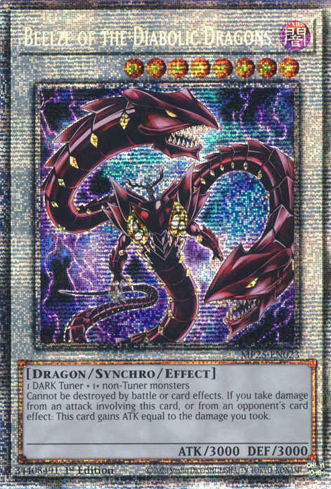 Beelze of the Diabolic Dragons, 2025 Mega-Pack Tin · MP25-EN023