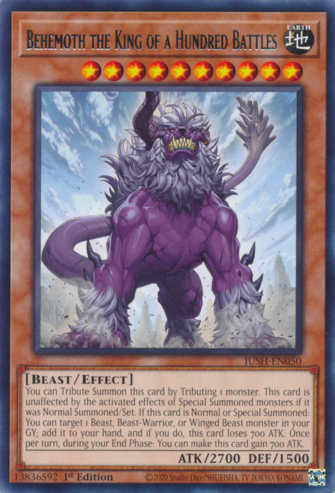 Behemoth the King of a Hundred Battles, Justice Hunters · JUSH-EN050