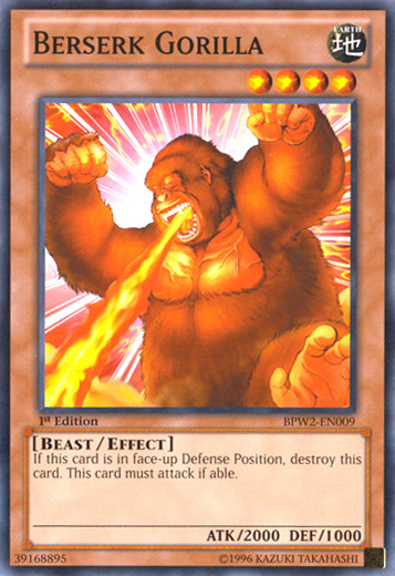 Berserk Gorilla, War of the Giants: Round 2 · BPW2-EN009
