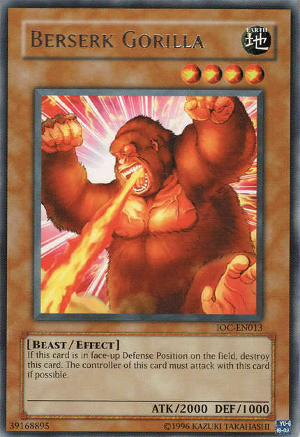Berserk Gorilla, Invasion of Chaos · IOC-013