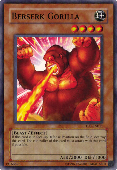 Berserk Gorilla, Tournament Pack 8 · TP8-EN011