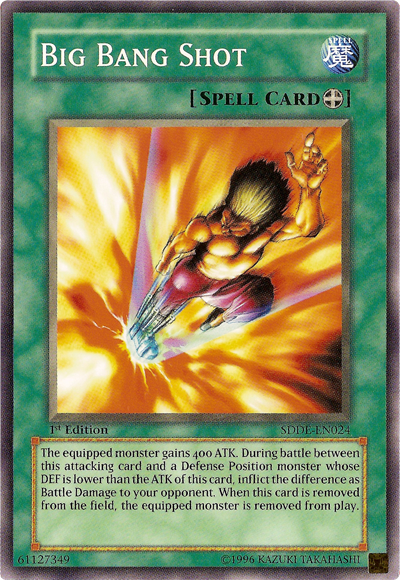 Big Bang Shot, The Dark Emperor Structure Deck · SDDE-EN024