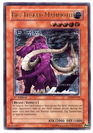 Big-Tusked Mammoth, Flaming Eternity · FET-EN015