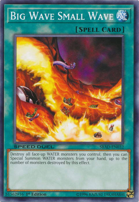 Big Wave Small Wave, Speed Duel: Attack from the Deep · SBAD-EN032