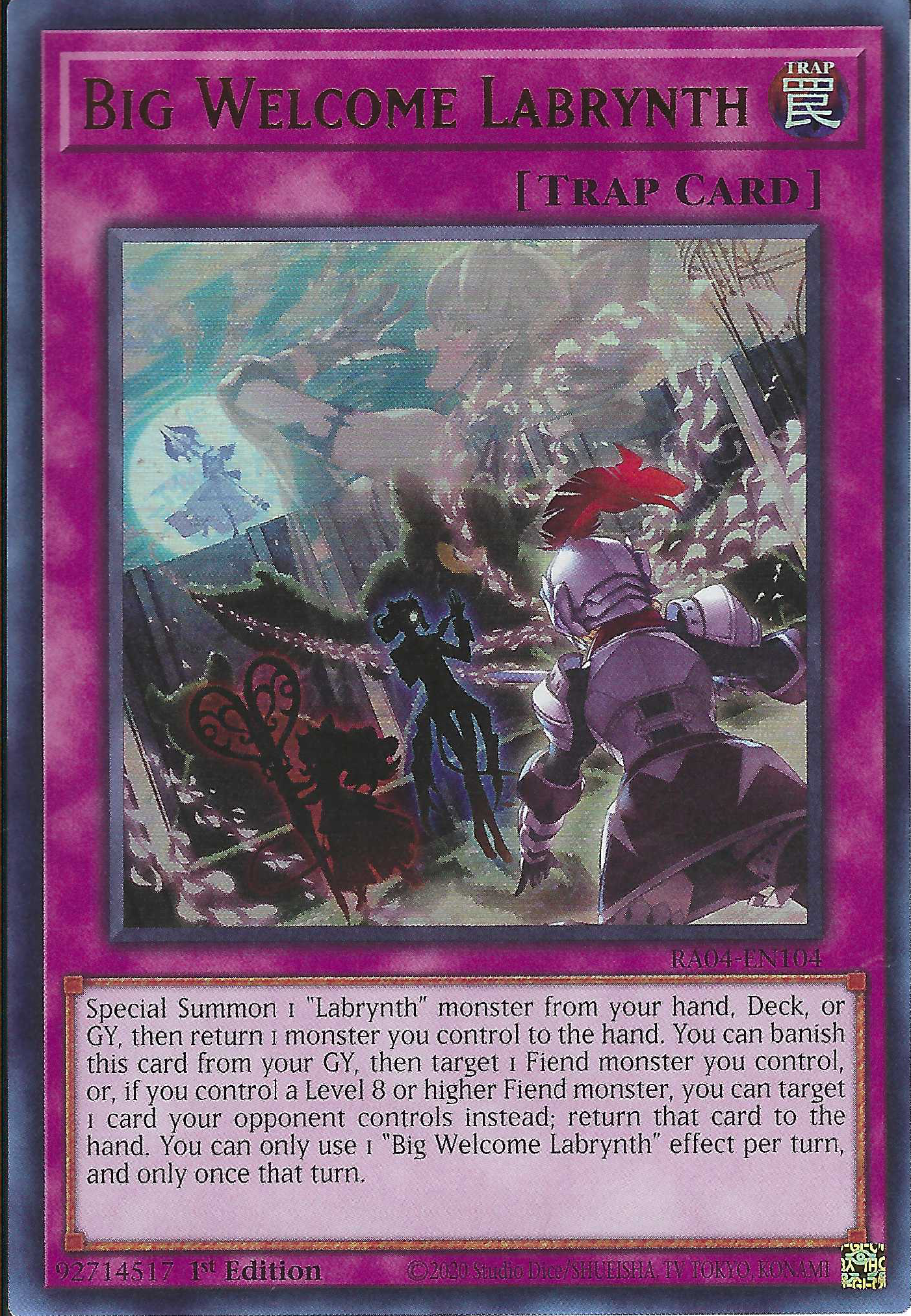 Big Welcome Labrynth, Quarter Century Stampede · RA04-EN104