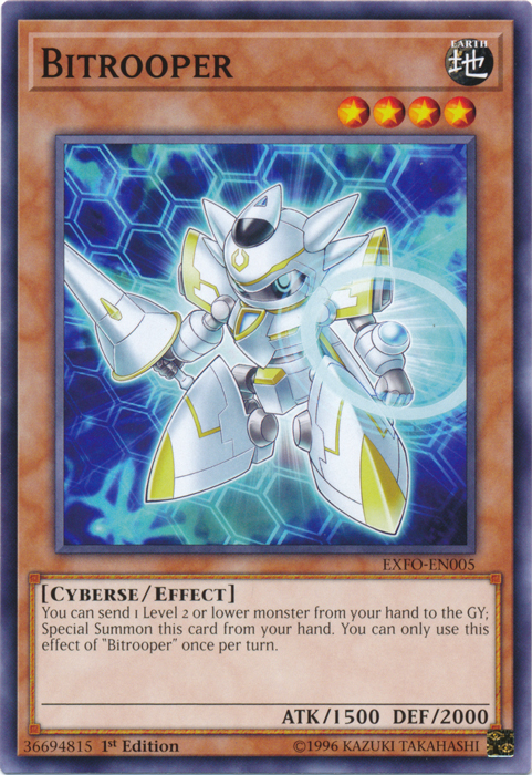 Bitrooper, Extreme Force Sneak Peek Participation Card · EXFO-EN005