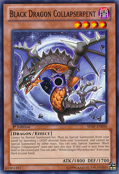 Black Dragon Collapserpent, Shadow Specters Sneak Peek Participation Card · SHSP-EN096