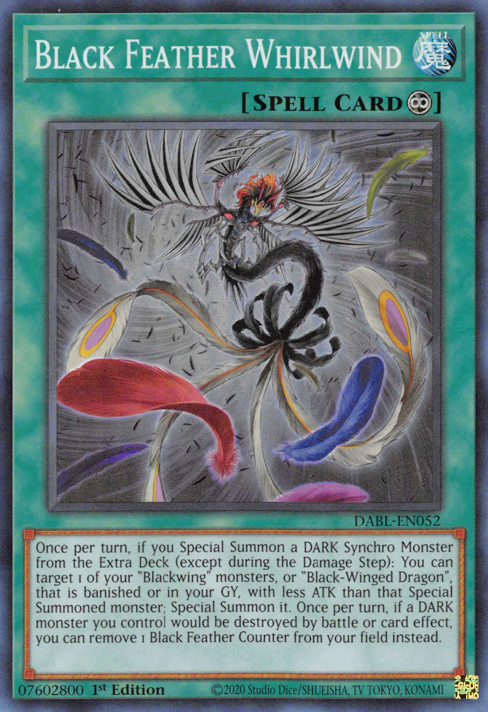 Black Feather Whirlwind, Darkwing Blast · DABL-EN052