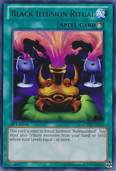 Black Illusion Ritual, Legendary Collection 3: Yugi's World Mega Pack · LCYW-EN114
