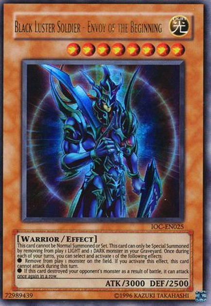 Black Luster Soldier - Envoy of the Beginning, Invasion of Chaos · IOC-025
