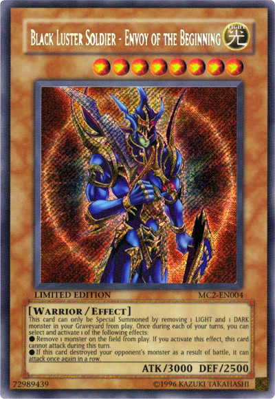 Black Luster Soldier - Envoy of the Beginning, Master Collection Volume 2 · MC2-EN004