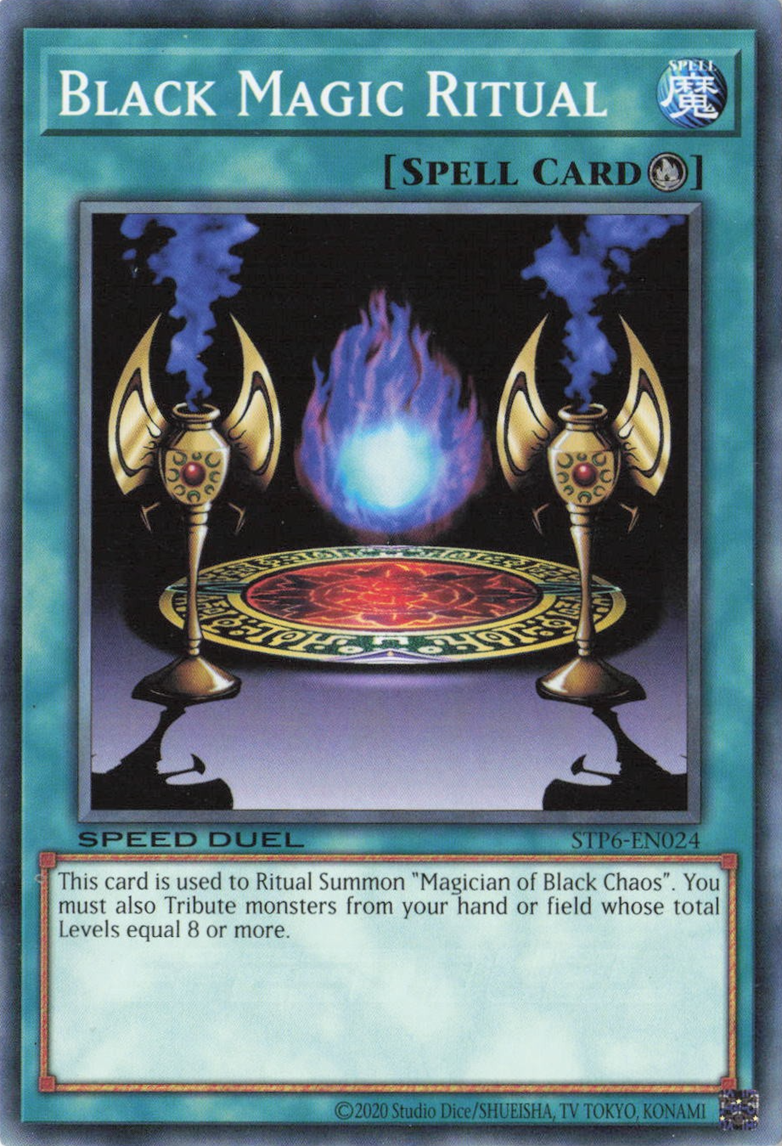 Black Magic Ritual, Speed Duel Tournament Pack 6 · STP6-EN024