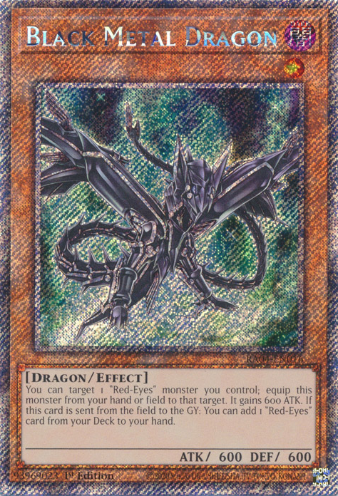 Black Metal Dragon, Quarter Century Stampede · RA04-EN016