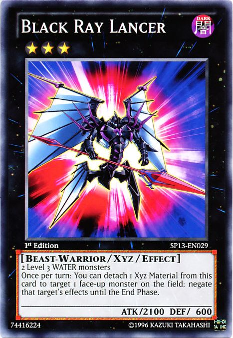 Black Ray Lancer, Star Pack 2013 · SP13-EN029