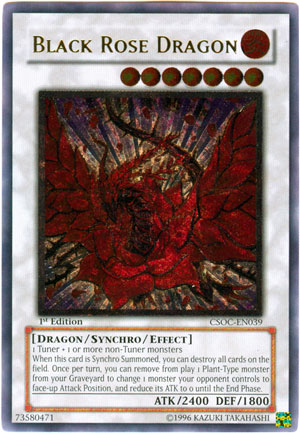 Black Rose Dragon, Crossroads of Chaos Sneak Peek Participation Card · CSOC-EN039
