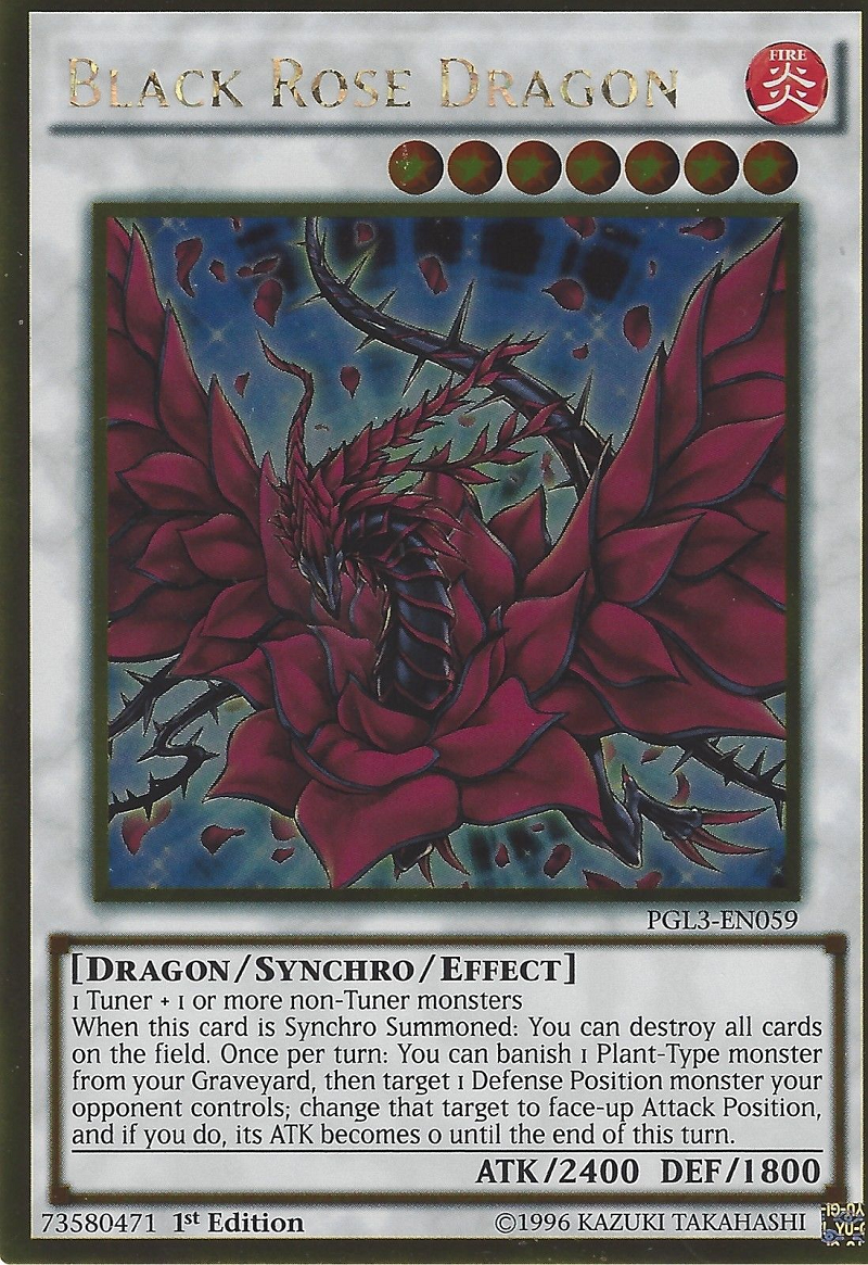 Black Rose Dragon, Premium Gold: Infinite Gold · PGL3-EN059