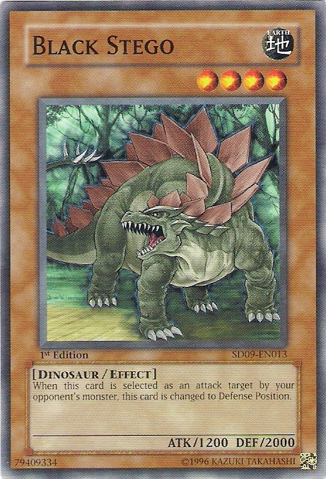 Black Stego, Structure Deck: Dinosaur's Rage · SD09-EN013