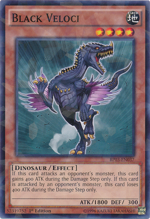 Black Veloci, Battle Pack 3: Monster League · BP03-EN037