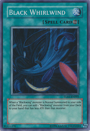 Black Whirlwind, Turbo Pack: Booster One · TU01-EN005