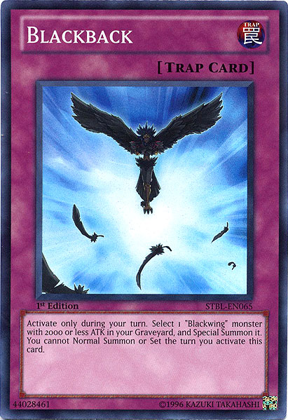 Blackback, Starstrike Blast Sneak Peek Participation Card · STBL-EN065