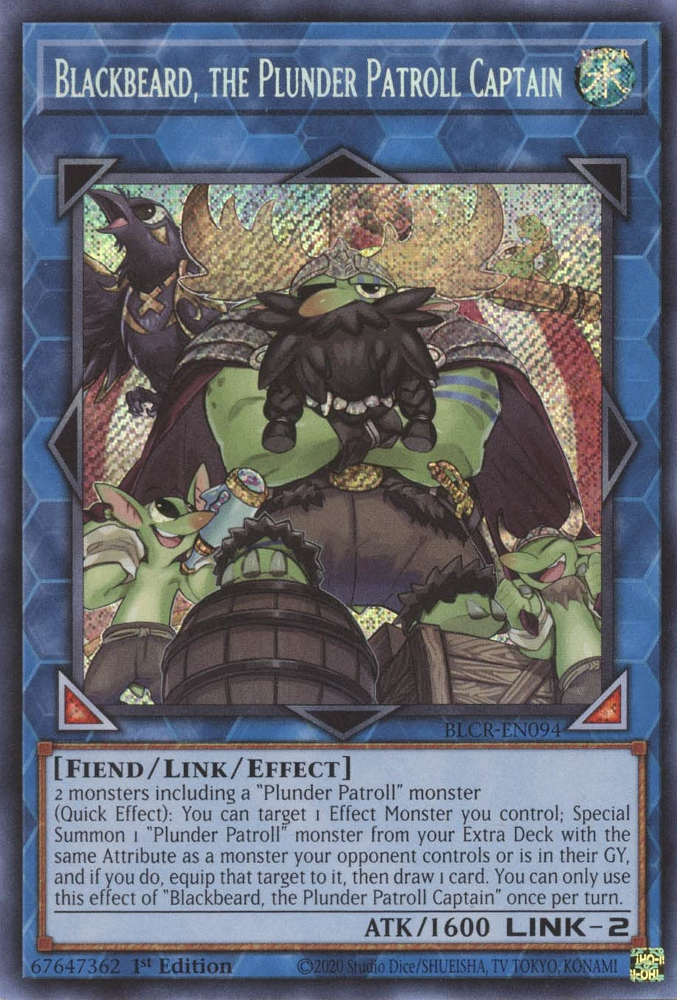 Blackbeard, the Plunder Patroll Captain, Battles of Legend: Crystal Revenge · BLCR-EN094