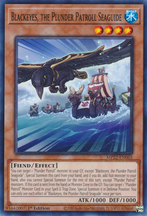 Blackeyes, the Plunder Patroll Seaguide, 2022 Tin of the Pharaoh's Gods · MP22-EN065