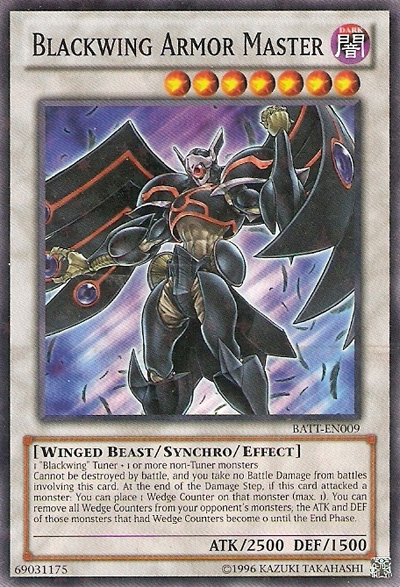 Blackwing Armor Master, Battle Pack Tournament Prize Cards · BATT-EN009