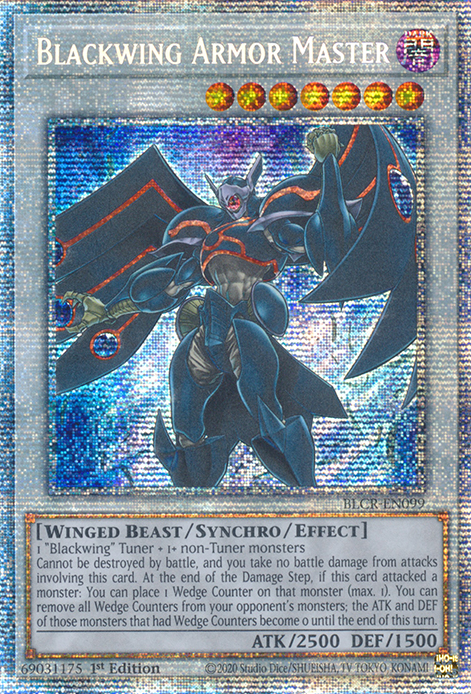 Blackwing Armor Master, Battles of Legend: Crystal Revenge · BLCR-EN099