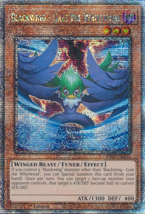 Blackwing - Gale the Whirlwind, Quarter Century Bonanza · RA03-EN215