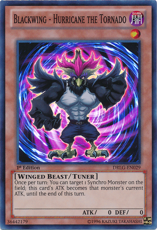 Blackwing - Hurricane the Tornado, Dragons of Legend · DRLG-EN029