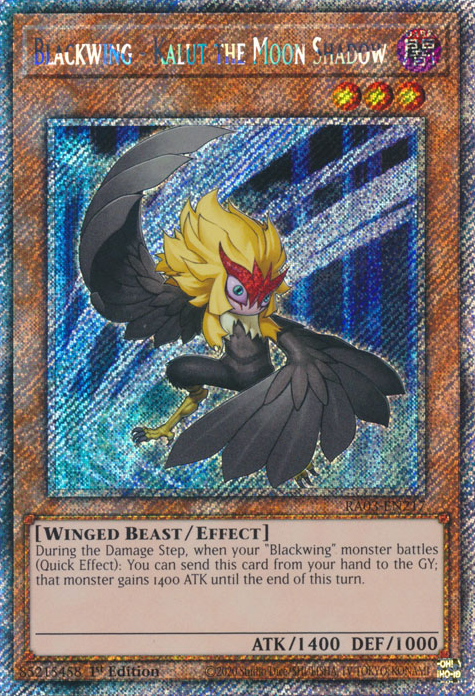 Blackwing - Kalut the Moon Shadow, Quarter Century Bonanza · RA03-EN217