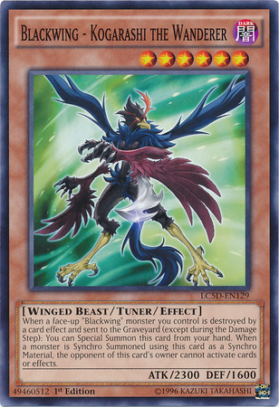 Blackwing - Kogarashi the Wanderer, Legendary Collection 5D's Mega Pack · LC5D-EN129