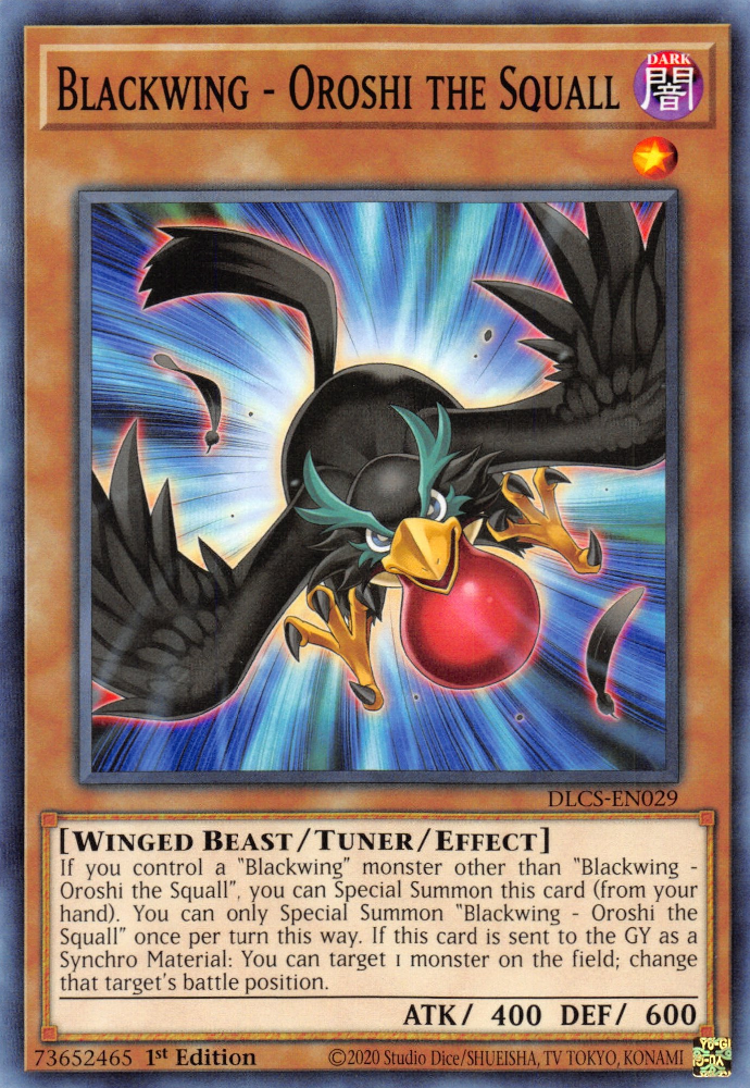 Blackwing - Oroshi the Squall, Dragons of Legend: The Complete Series · DLCS-EN029
