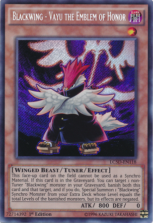 Blackwing - Vayu the Emblem of Honor, Legendary Collection 5D's Mega Pack · LC5D-EN118