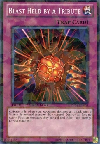 Blast Held by a Tribute, Duel Terminal 5 · DT05-EN099