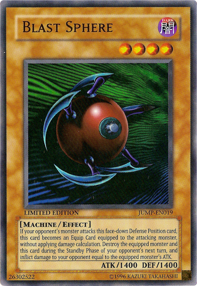 Blast Sphere, Shonen Jump May 2006 subscription bonus · JUMP-EN019