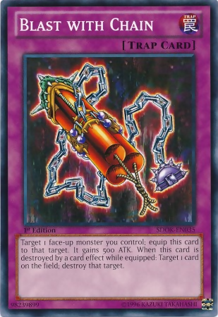 Blast with Chain, Onslaught of the Fire Kings Structure Deck · SDOK-EN035