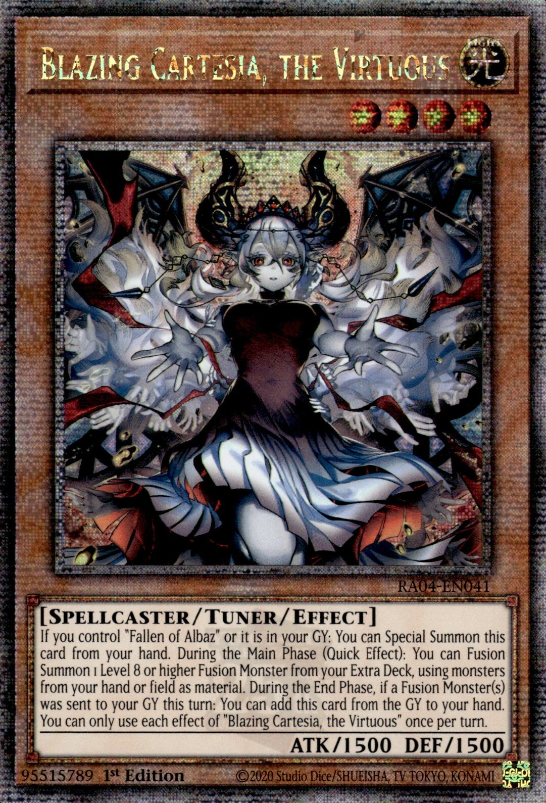 Blazing Cartesia, the Virtuous, Quarter Century Stampede · RA04-EN041