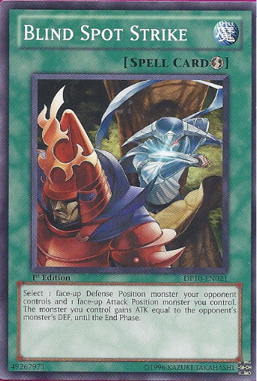 Blind Spot Strike, Duelist Pack: Yusei 3 · DP10-EN021