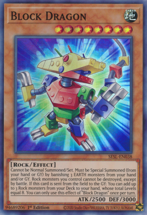 Block Dragon, Secret Slayers · SESL-EN038