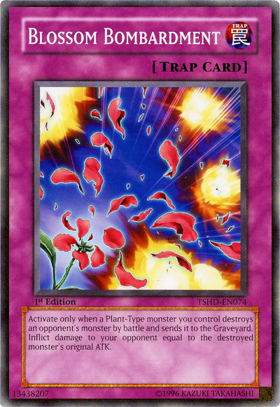Blossom Bombardment, The Shining Darkness Sneak Peek Participation Card · TSHD-EN074