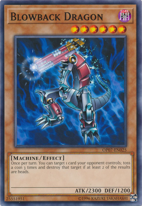Blowback Dragon, OTS Tournament Pack 7 · OP07-EN025