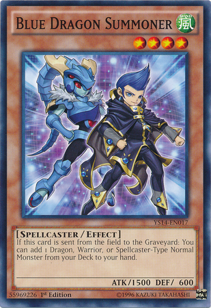 Blue Dragon Summoner, Space-Time Showdown Power-Up Pack · YS14-EN017